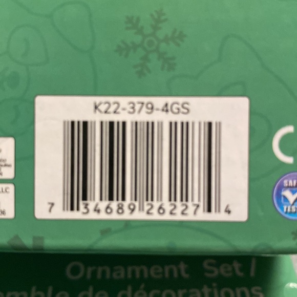 NEW 2022 Squishmallows
Holiday Winter Collection,
6 pack Ornaments - Picture 9 of 10